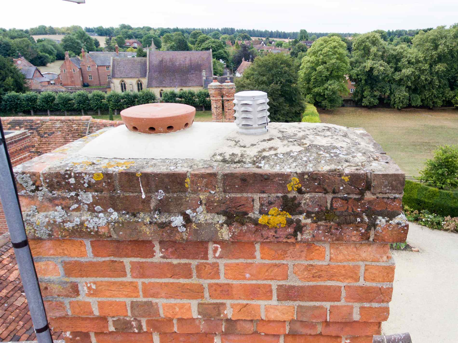 Chimney Inspection by Drone Chimney Inspection by Drone