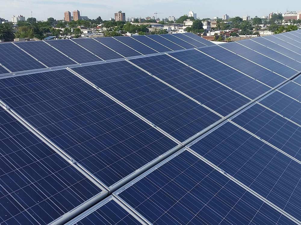 Solar panel examination by drone Solar panel examination by drone