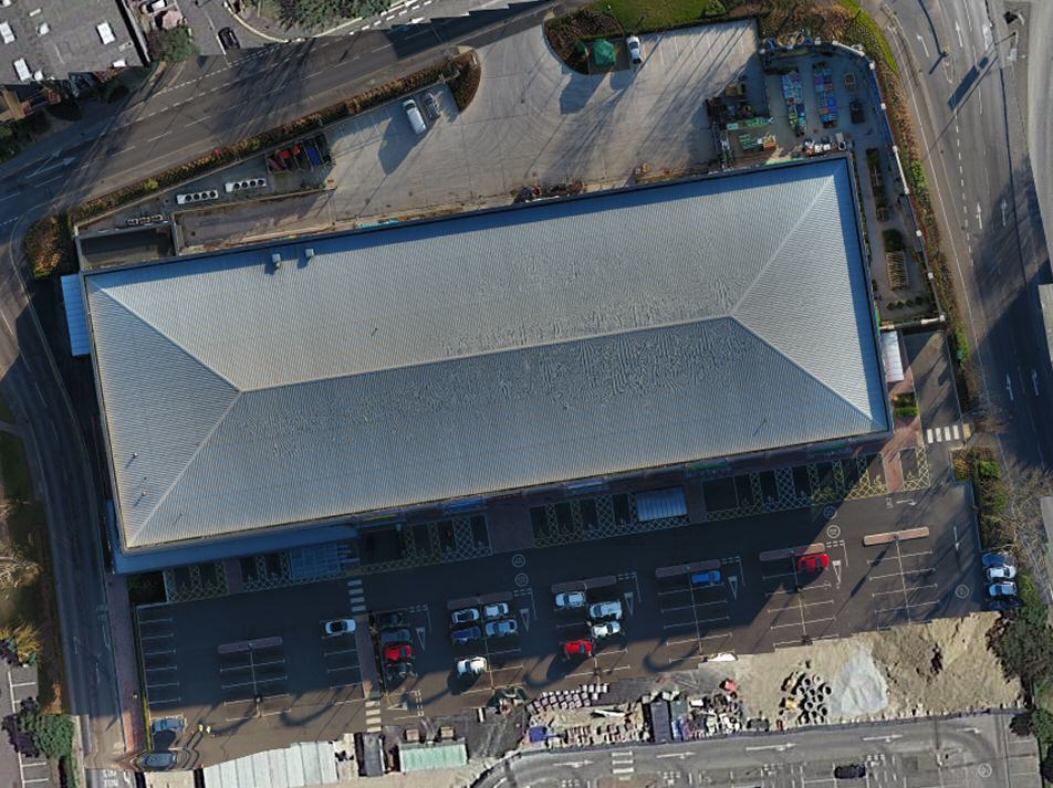 drone roof photo drone roof photo