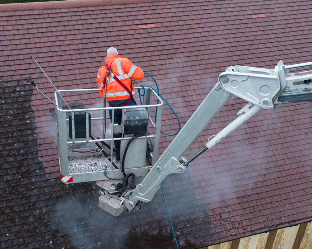 construction drone photography