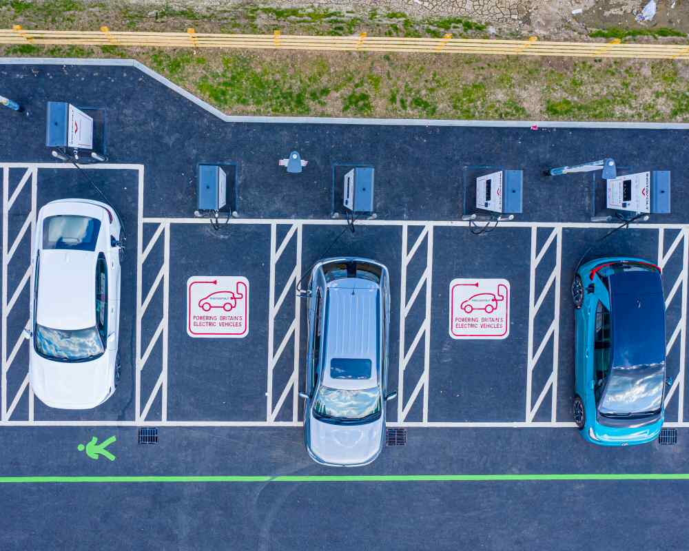 construction drone photography